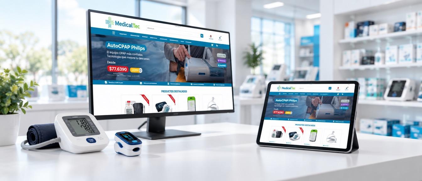 E-commerce médico con Odoo para Medicaltec