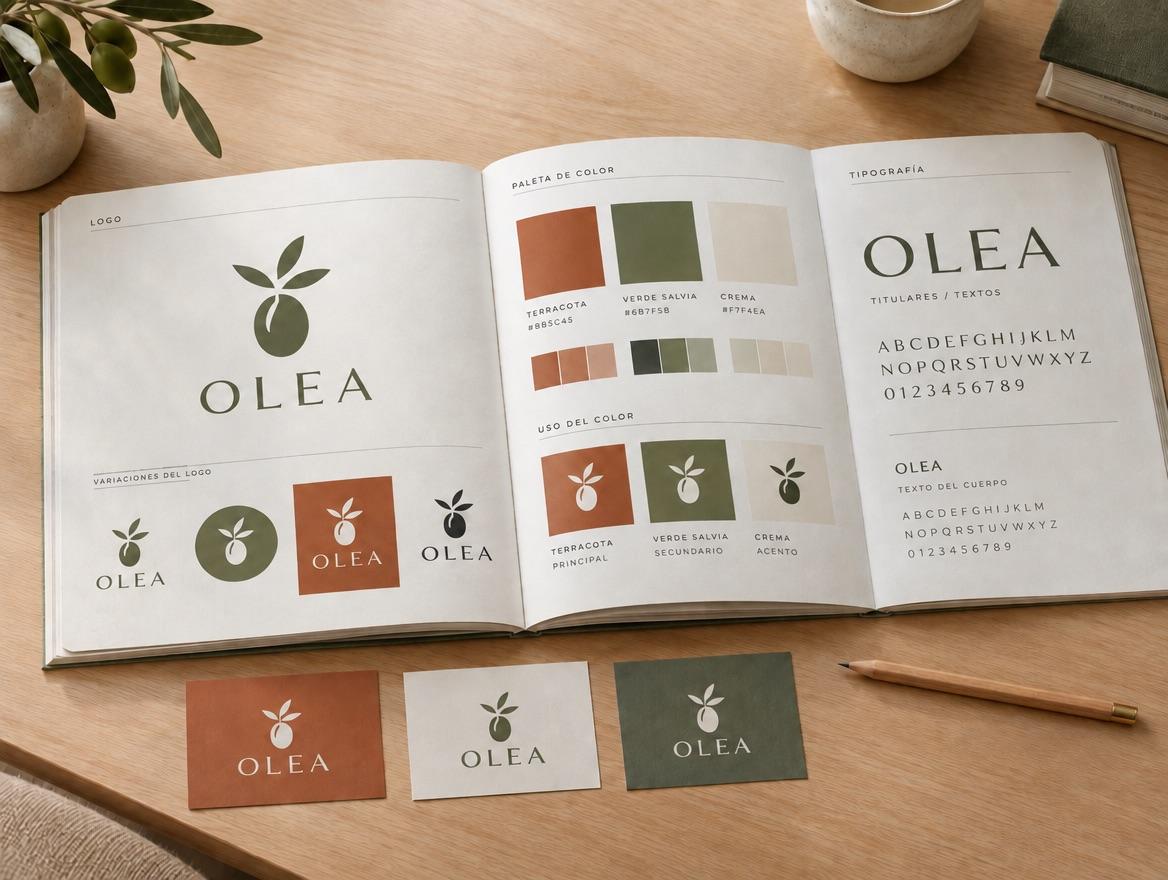 Ahora: logo e identidad visual con identidad consistente